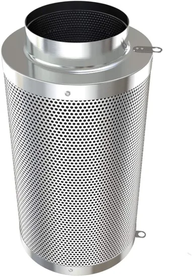 4"-12.5"Plant Greenhouse Smoke Air Filtration Hydroculture System Activated Carbon Filter Blower